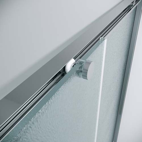 картинка Душевая перегородка 1/2 Grossman Galaxy 1/2.K33.01.90.10.02 (90х195) хром,стекло шиншилла, 1 место от магазина Сантехстрой