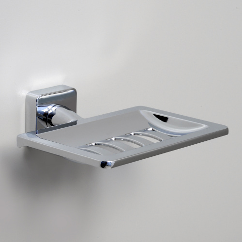 картинка Мыльница WasserKRAFT Dill K-3969 Хром от магазина Сантехстрой