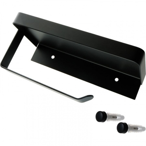 картинка Бумагодержатель с полкой для телефона черный Fixsen Hotel (FX-31011B) от магазина Сантехстрой