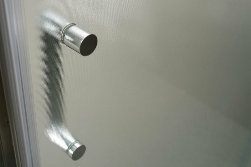 картинка Душевой уголок BelBagno Uno 80х80 UNO-195-A-2-80-P-Cr профиль Хром стекло рифленое от магазина Сантехстрой