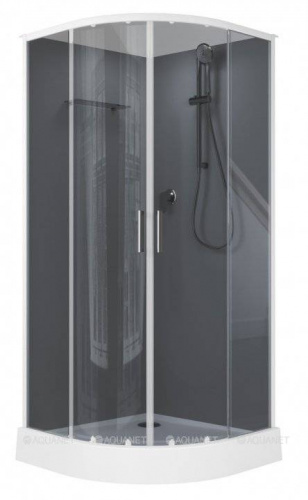 картинка Задние стенки Aquanet Passion EVO 258803 профиль черный от магазина Сантехстрой