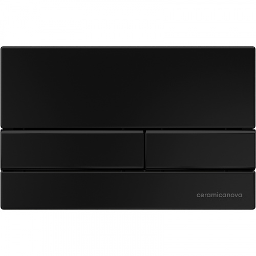 картинка Комплект унитаза с инсталляцией Ceramica Nova Metropol CN4002_1002B_1000 с сиденьем Микролифт и Черной матовой клавишей смыва от магазина Сантехстрой