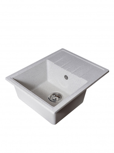 картинка Кухонная мойка c крылом 570х460мм Reflexion Plato RX1457TN, олово от магазина Сантехстрой