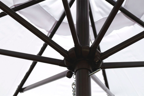 картинка Bizzotto, Италия Зонт Верона без наклона Белый D270 от магазина Сантехстрой