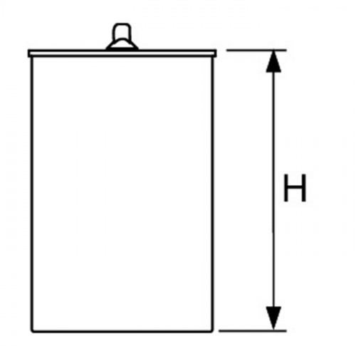 картинка TECE Погружной стакан с мембраной для сифона 650001 от магазина Сантехстрой