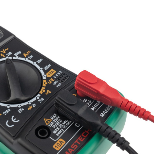 картинка Портативный мультиметр MAS830 MASTECH от магазина Сантехстрой