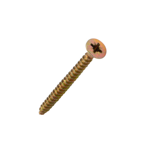 картинка Саморез универсальный KRANZ 5х60, желтый цинк,  упаковка поставщика ( 4 800 шт.  ) от магазина Сантехстрой