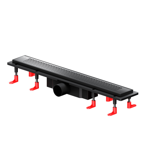 картинка W02SC-P11-060-01BM PrimeFlow Трап для душа линейный универс затвор Cut Gradient 60см цвет черн мат от магазина Сантехстрой