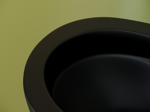 картинка CN11001MB Подвесной унитаз Uno Rimless, глубокий смыв, с крепежом для полностью скрытого монтажа,  у от магазина Сантехстрой