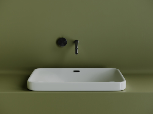 картинка CN5041 Умывальник прямоугольный встраиваемый сверху в столешницу Element 605*415*185мм от магазина Сантехстрой