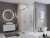 картинка Душевой поддон из искусственного камня BelBagno Uno 90x90 TRAY-MR-UNO-A-90-35-W Белый от магазина Сантехстрой