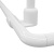 картинка Карниз для ванны WasserKRAFT Kammel 180x90 SC-839018 Белый от магазина Сантехстрой