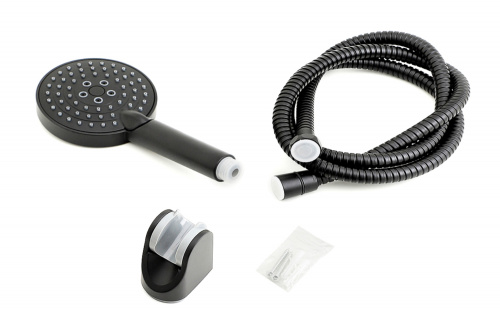 картинка Orange Style LM53b душевой набор, цвет черный от магазина Сантехстрой