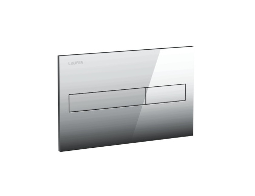 картинка BASAL VPACK Laufen УНИТАЗ ПОДВЕСНОЙ RIMLESS, С СИДЕНЬЕМ SQ, 530X360 ММ, БЕЛЫЙ,+ РАМА И КЛАВИША, ХРОМ от магазина Сантехстрой