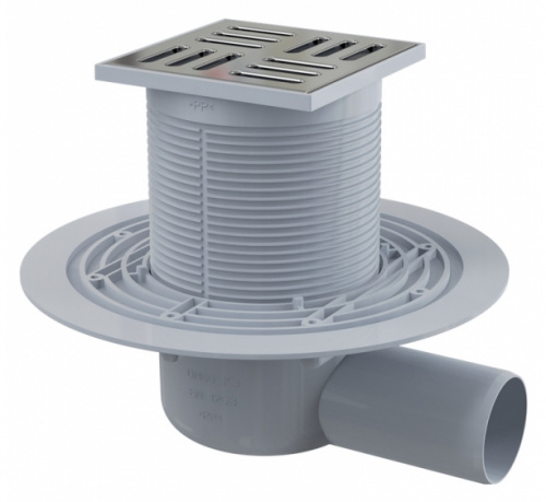 картинка Душевой трап Alcadrain APV101 с решеткой от магазина Сантехстрой