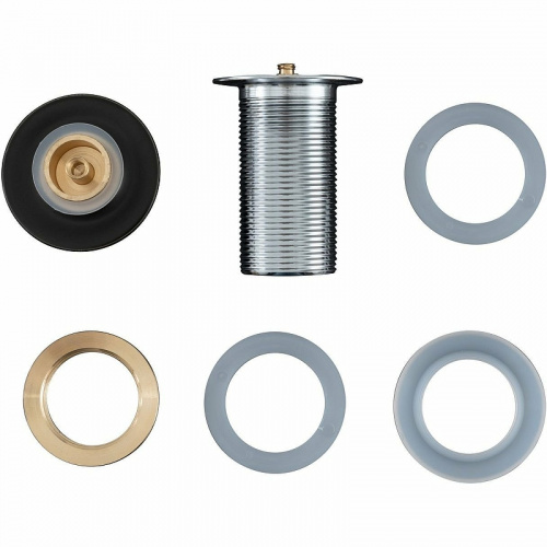 картинка Донный клапан Aquanet 330953 click-clack Черный матовый от магазина Сантехстрой