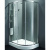 картинка Душевой уголок Cezares Anima RH-2 120x100 L профиль Хром стекло прозрачное от магазина Сантехстрой