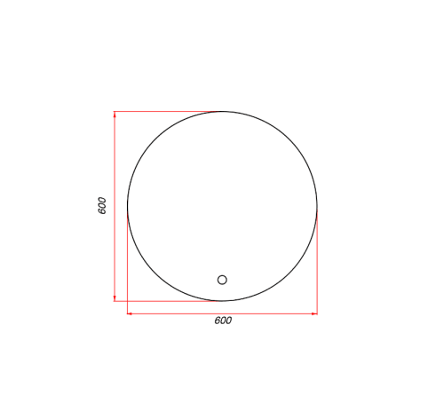 картинка ЗЕРКАЛО ЗОВ 60 от магазина Сантехстрой