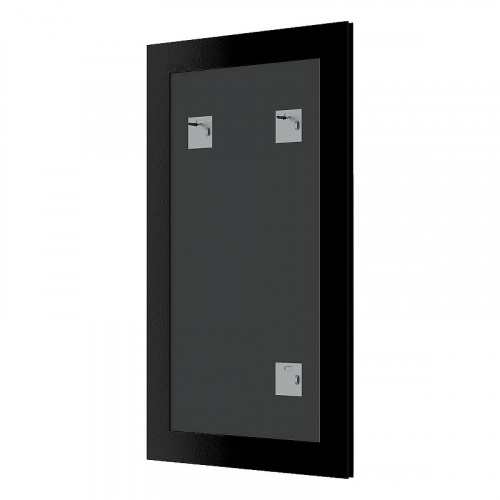 картинка Зеркало Evoform Definite 90х70 BY 3183 в багетной раме - Чеканка серебряная 90 мм от магазина Сантехстрой