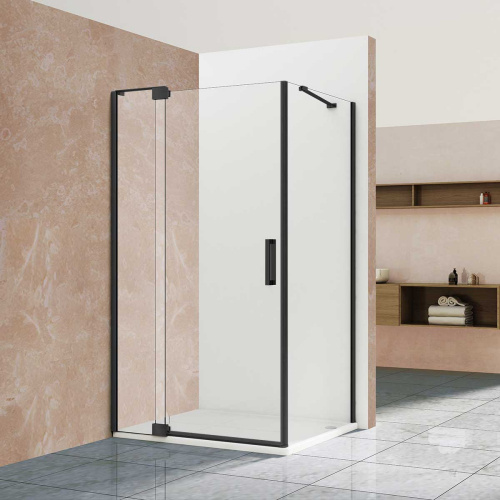 картинка Душ.уголок Extra VSR-1E111290CLB 1100/1200*900 чер. от магазина Сантехстрой