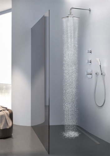 картинка Кронштейн для верхнего душа KLUDI A-QA 400 мм, хром (6651405-00) от магазина Сантехстрой