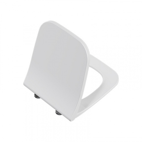 картинка Комплект унитаза с инсталляцией Vitra Integra Square 9856B003-7206 с сиденьем Микролифт и клавишей смыва Хром матовый от магазина Сантехстрой