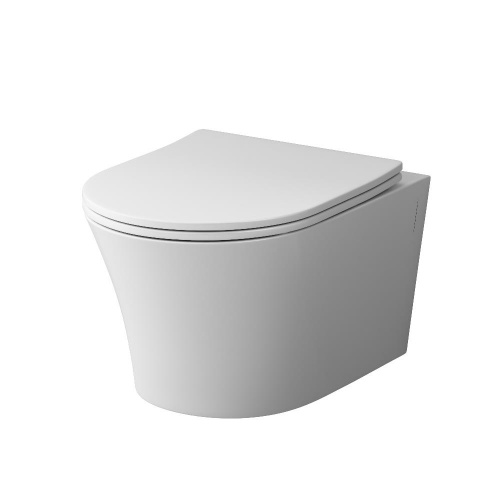 картинка DX35C1700SC Skyline унитаз подвесной безободковый с сиденьем микролифт от магазина Сантехстрой