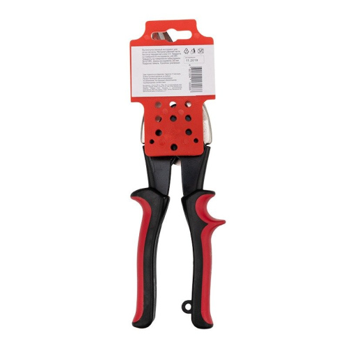 картинка Ножницы по металлу правые 260мм никелированные,  двухкомпонентные рукоятки REXANT от магазина Сантехстрой