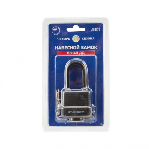 картинка Замок навесной ВЗ-40 ДД ЧЕТЫРЕ СЕЗОНА от магазина Сантехстрой