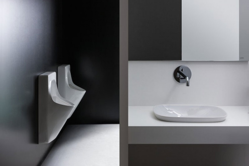 картинка Laufen INO Раковина 500х365х40мм без отв. под смеситель, встраив. сверху, цвет: белый от магазина Сантехстрой