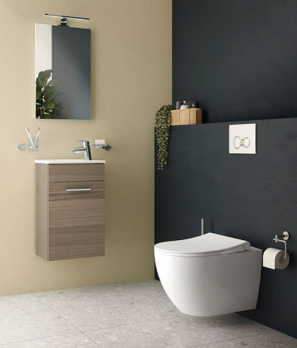картинка Унитаз Vitra Mia Round SmoothFlush 7510B003-0075 подвесной без сиденья от магазина Сантехстрой