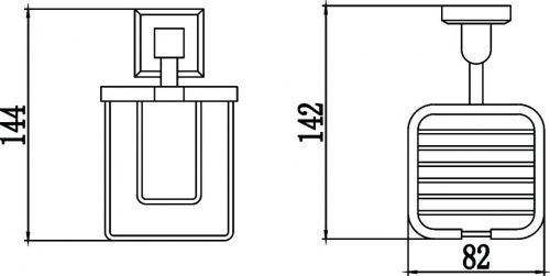 картинка Держатель для освежителя воздуха Savol 95 (S-009533) от магазина Сантехстрой