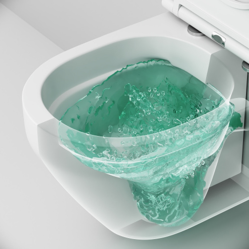 картинка C701700SC Spirit V2.0 подвесной унитаз FlashClean с сиденьем микролифт от магазина Сантехстрой