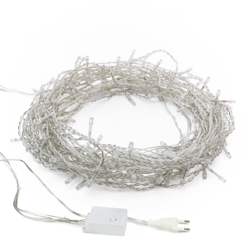 картинка Гирлянда Светодиодный Дождь 1,5x1,5м,  свечение с динамикой,  прозрачный провод,  230 В,  диоды МУЛЬТИКОЛОР от магазина Сантехстрой