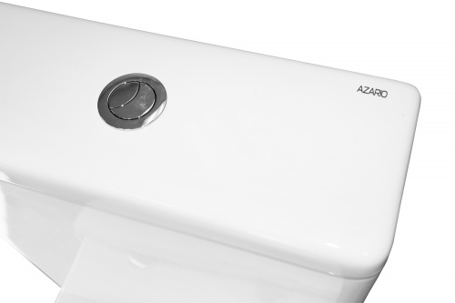 картинка Унитаз - компакт Azario Dante 360х660х805 напольный, безободковый, быстросъемное сиденье микролифт (93589) от магазина Сантехстрой