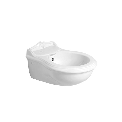 картинка AZZURRA JUBILAEUM биде подвесное 55*40см с 1 отв под смеситель, с креплением KIT2000CF, цвет белый от магазина Сантехстрой