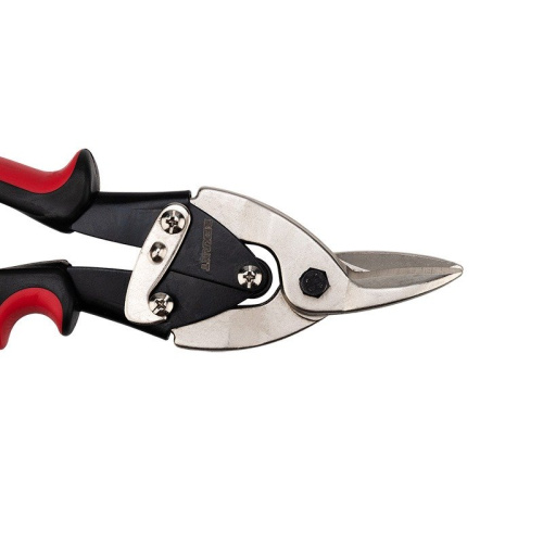 картинка Ножницы по металлу левые 260мм никелированные,  двухкомпонентные рукоятки REXANT от магазина Сантехстрой