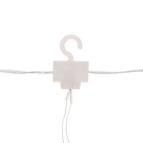 картинка Гирлянда Светодиодный дождь из росы 3х2м,  белый,  USB + пульт управления,  с крючками для крепления NEON-NIGHT от магазина Сантехстрой