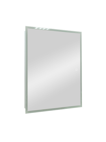 картинка Зеркало-шкаф "Reflection Cube LED" 600х800 RF2211CB от магазина Сантехстрой