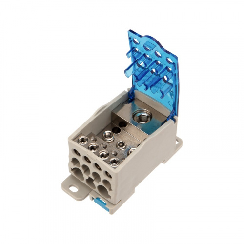 картинка Блок распределительный РБД-250А на DIN-рейку REXANT от магазина Сантехстрой