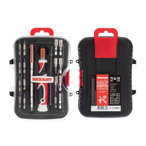 картинка Набор отверток 19 предметов REXANT от магазина Сантехстрой