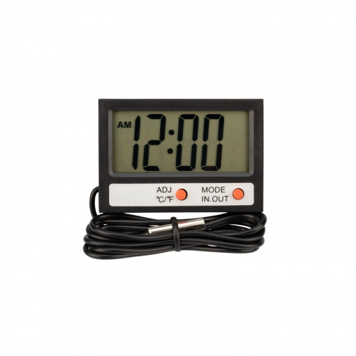 картинка Термометр электронный комнатно-уличный с часами REXANT от магазина Сантехстрой