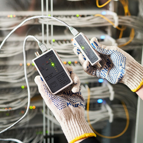 картинка Тестер кабеля RJ-45 + BNC 5248 REXANT от магазина Сантехстрой