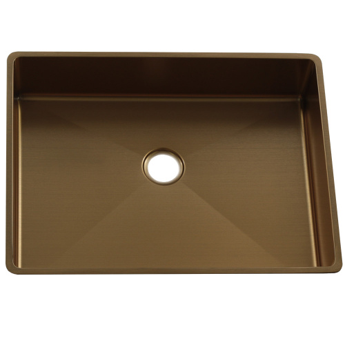 картинка Раковина D4837G Castle MELANA ProfLine 1,2 мм золото накладная, Сифон, донный клапан от магазина Сантехстрой