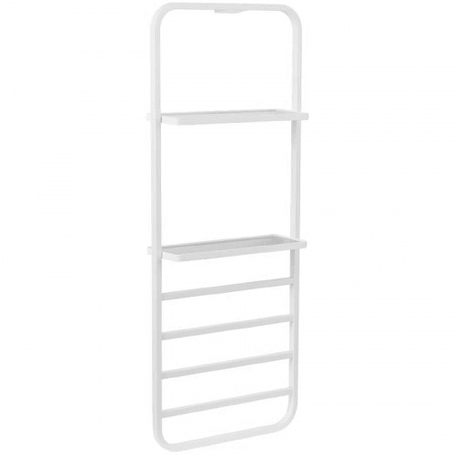 картинка Электрический полотенцесушитель Black&White Universe N-337W 40х101 337WN с полкой Белый матовый от магазина Сантехстрой