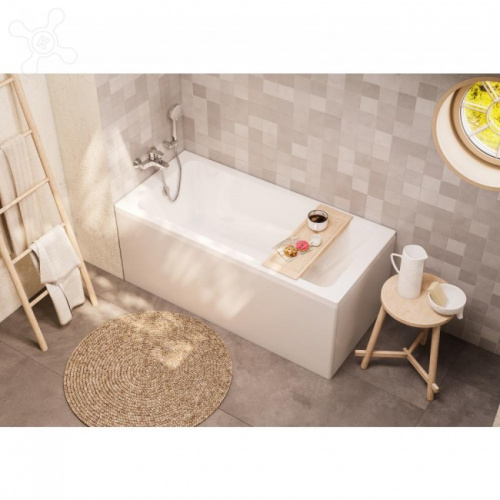 картинка Ванна акриловая Roca Leon 1500x700 прямоугольная белый (7.2486.5.900.0) от магазина Сантехстрой