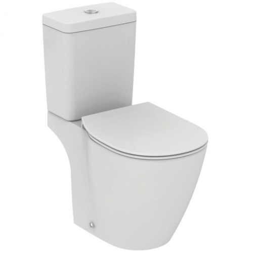 картинка Унитаз компакт Ideal Standard Connect E803601 без бачка и сиденья от магазина Сантехстрой