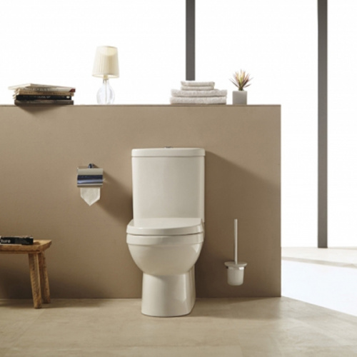 картинка Чаша унитаза Bravat New Moon в комплекте с сидением микролифт (CX01014UW-P-RUS) от магазина Сантехстрой