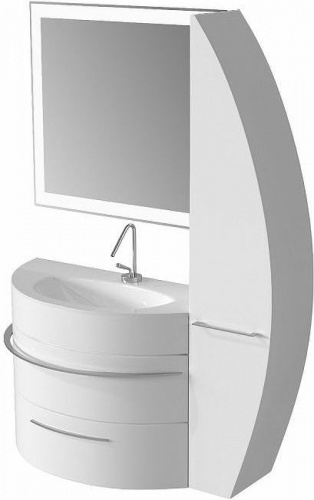 картинка Шкаф пенал De Aqua Эскалада RS1 35 R 167496 подвесной Белый от магазина Сантехстрой