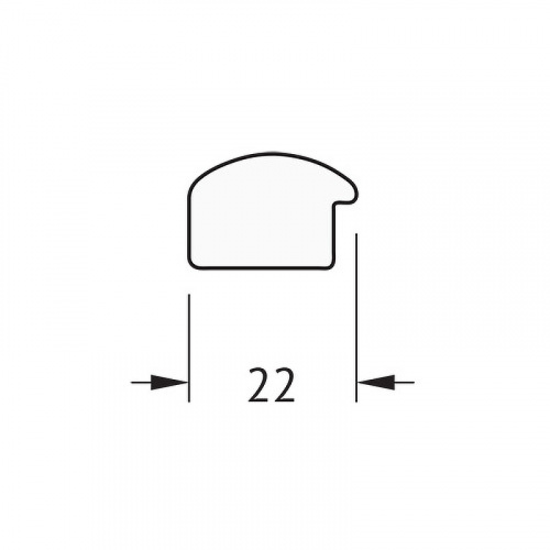 картинка Зеркало Evoform Definite 78х58 BY 0636 в багетной раме - Вишня 22 мм от магазина Сантехстрой